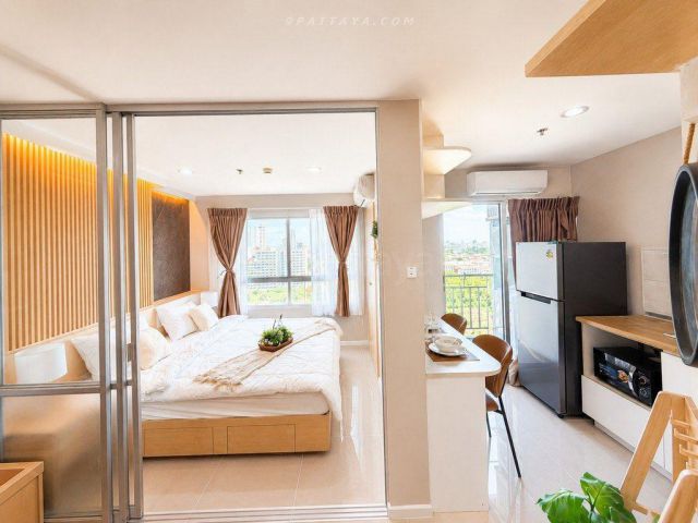 ขายคอนโด Lumpini Seaview Jomtien | Studio | ชั้น 19 วิวทะเลและเมือง #9P-16392