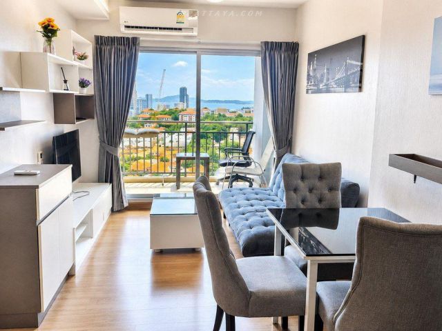ให้เช่า Supalai Mare Pattaya | ชั้น 21 Sea View #9P-16206