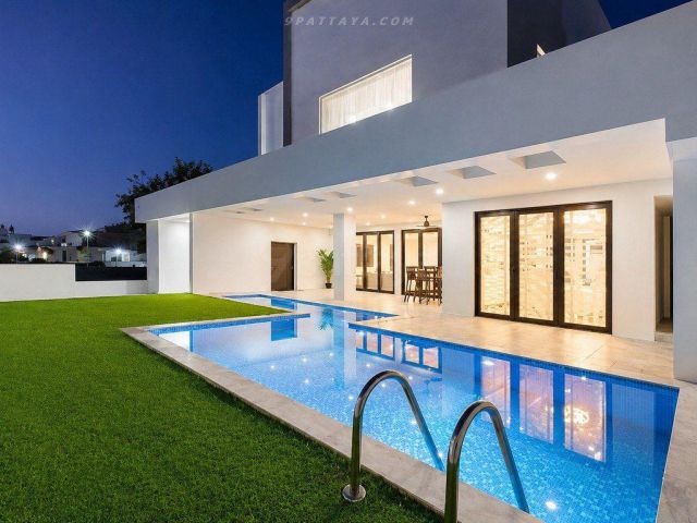 ให้เช่า Luxury Modern Pool Villa | Casa Jomtien Mooban on the Beach #9P-16252