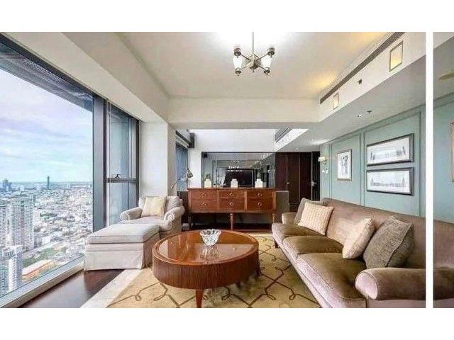 BH4260 ให้เช่า The Met Sathorn Duplex ชั้นสูง 54-55 ขนาด 366 ตร.ม. 4 ห้องนอน วิวแม่น้ำเจ้าพระยา Rare Unit พร้อมเฟอร์นิเจ