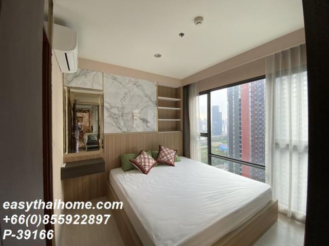 P-39166 ให้เช่า Rhythm Asoke (ริทึ่ม อโศก) | 2 ห้องนอน 1 ห้องน้ำ | วิวเมือง | เฟอร์นิเจอร์ครบ | ใกล้ MRT พระราม 9