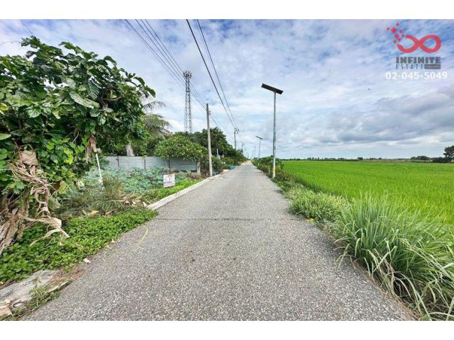 ขายที่ดิน 96 ตร.ว. ถนนเทพราช-ลาดกระบัง ใกล้สนามบินสุวรรณภูมิ มอร์เตอร์เวย์ บางบ่อ สมุทรปราการ
