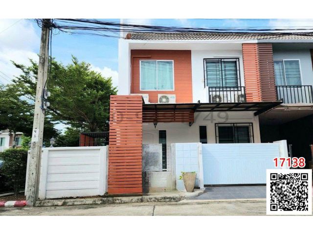 เช่า ทาวน์โฮม 2 ชั้น หมู่บ้านอารียา คัลเลอร์ ลาดปลาเค้า(หลังมุม) ทำเลดี ใกล้เกษตร-นวมินทร์