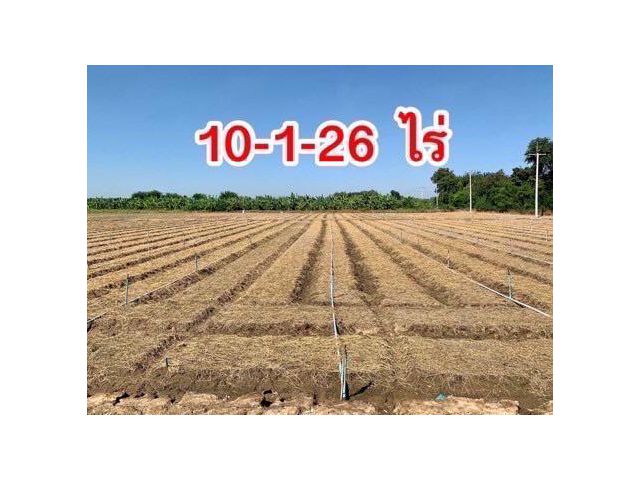 ที่ดินผืนใหญ่ทำเลดี10ไร่ โฉนดครุฑแดงพร้อมโอน ใกล้เทศบาลวังศาลา ท่าม่วง เข้าออกได้หลายทาง ติดถนนสาธารณะ ใกล้ทางด่วนM81