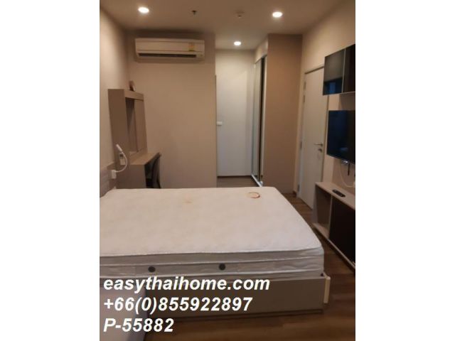 P-55882 ให้เช่า Onyx Phaholyothin (ออนิกซ์ พหลโยธิน) | 1 ห้องนอน 1 ห้องน้ำ | วิวสระว่ายน้ำ | เฟอร์นิเจอร์ครบ | ใกล้ BTS