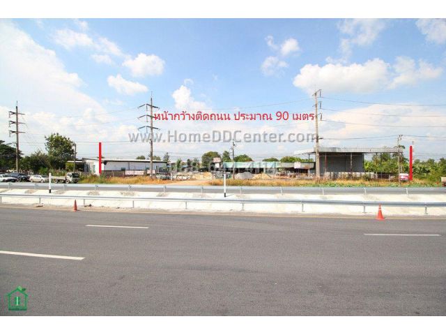ให้เช่าที่ดิน พื้นที่ 2 ไร่ กว้าง 90 เมตร ติด ถ.สุวินทวงศ์ พร้อมร้านค้าและโกดัง ใกล้ขนส่งพื้นที่ 4 เปิดเช่าทั้งผืน