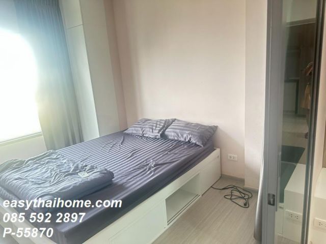 P-55870 ให้เช่าคอนโด ชั้น 26 Aspire Sathorn - Ratchaphruek ใกล้ BTS วุฒากาศ วิวเมือง เฟอร์ครบ Line ID: @easythaihome