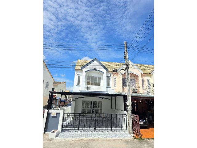 บ้านให้เช่า พร้อมเข้าอยู่ หมู่บ้านประภัสสรกรีนปาร์ค บ่อวิน