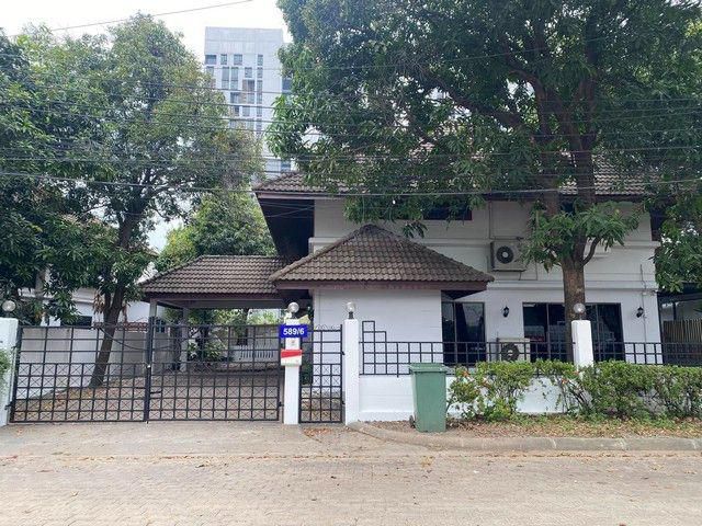 บ้านเลียบด่วน ถ. ประชาอุทิศ 12 ห้องอเนกประสงค์, 6 ห้องน้ำ, 1 ห้องครัว, ลานพักผ่อนนอกบ้าน จดทะเบียนบริษัทได้ (RH1580)