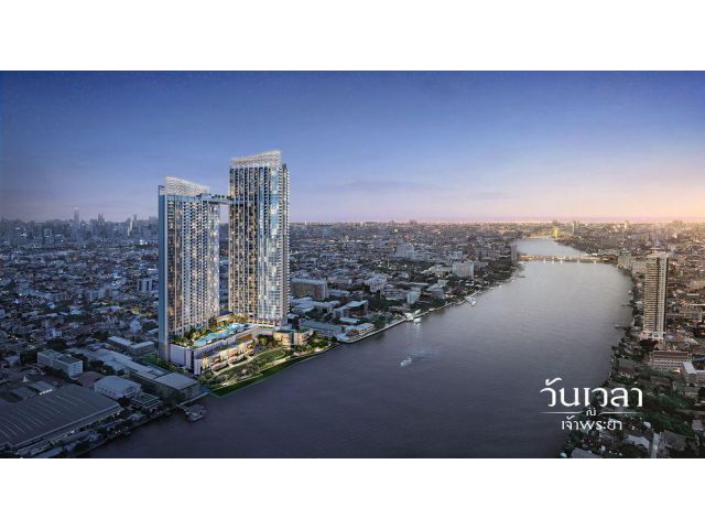 ขายสิทธิ์คอนโด ONE VELA (วันเวลา ณ เจ้าพระยา) ห้อง 1 Bedroom อาคาร C ชั้น 15 วิวสวนและแม่น้ำ ถูกกว่าซื้อกับโครงการเอง