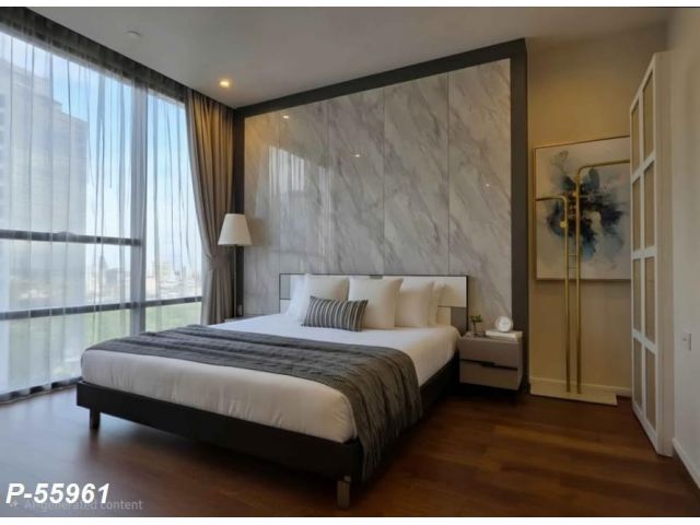 P-55961 ให้เช่าคอนโด ชั้น 23 The Bangkok Sathorn (1 ห้องนอน) ใกล้ BTS สุรศักดิ์ Line ID: @easythaihome 085-592-2897