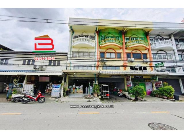 อาคารพาณิชย์ 3.5 ชั้น เนื้อที่ 17 ตร.ว. ซอยติวานนท์ 38, ตรงข้ามซอยทานสัมฤทธิ์ 16 อำเภอเมืองนนทบุรี นนทบุรี