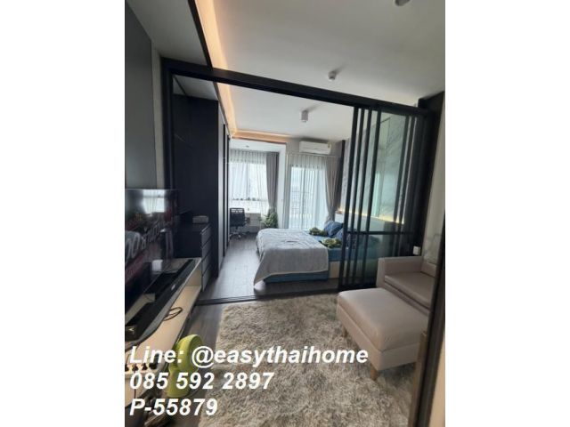 P-55879 ให้เช่าคอนโด ชั้น 9 IDEO Sukhumvit - Rama 4 (แต่งสวยพร้อมอยู่ ใกล้ BTS พระโขนง) Line ID: @easythaihome