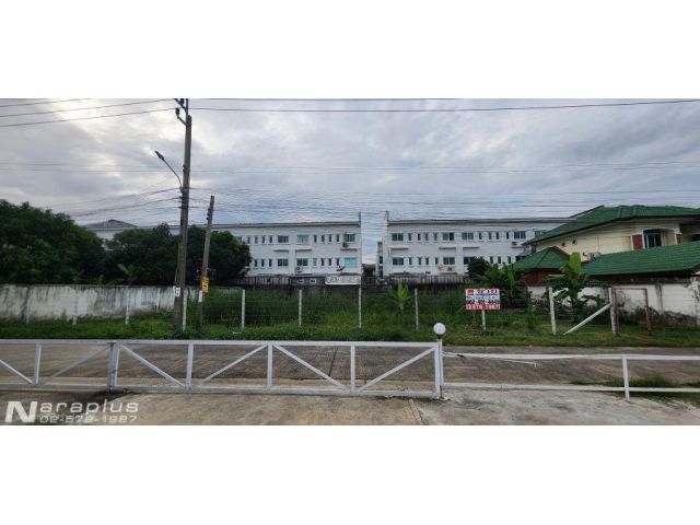 69080418 : ขายที่ดินแปลงสวย เนื้อที่ 226 ตร.ว. เข้าถนนสามวา 1 เพียง 100 เมตร มีนบุรี กรุงเทพฯ เหมาะสำหรับสร้างบ้าน , ทำอ
