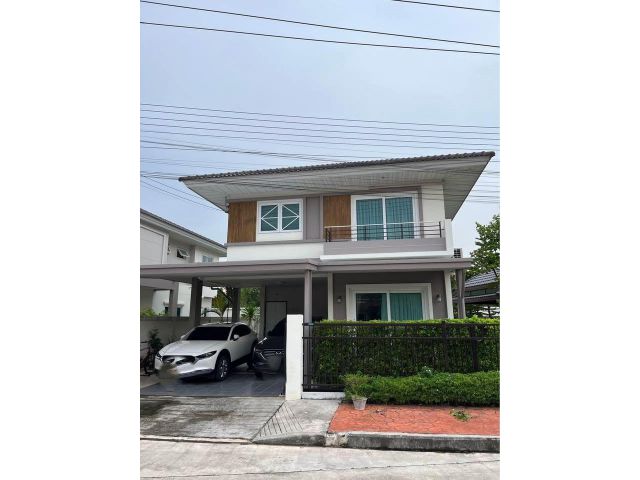 ขายบ้านเดี่ยว 2 ชั้น Supalai Garden Ville ระยอง แบบบ้านศุภฤทธิ์ | ที่ดินใหญ่ 78 ตร.ว. | หลังบ้านติดลำธาร