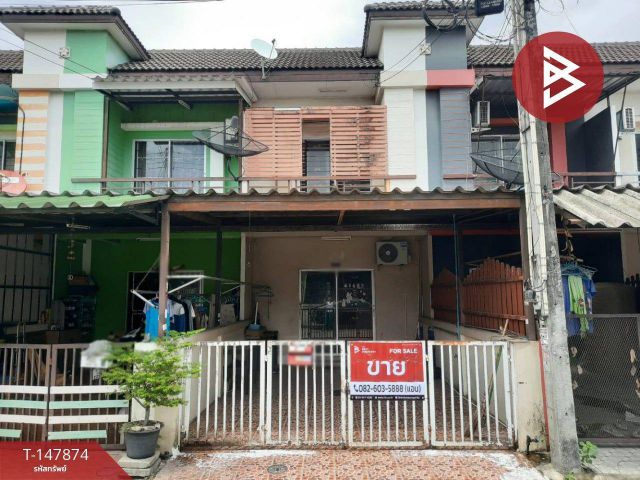 ขายทาวน์เฮ้าส์ หมู่บ้านโกลเด้นทาวน์ แหลมฉบัง (Golden Town Laem Chabang) ศรีราชา ชลบุรี