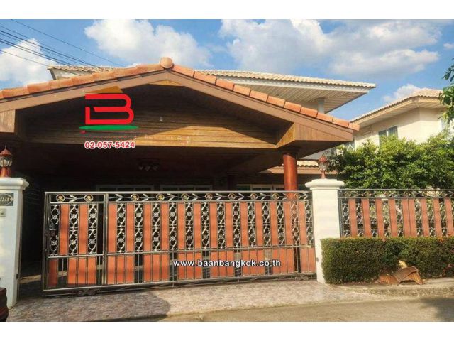 บ้านเดี่ยว 2 ชั้น เนื้อที่ 58.7 ตร.ว. ศุภาลัย พาร์ควิลล์ วงแหวน-ราชพฤกษ์ อำเภอบางบัวทอง นนทบุรี