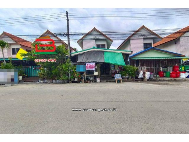 บ้านเดี่ยว 2 ชั้น เนื้อที่ 21.1 ตร.ว. บ้านเอื้ออาทร คลอง 5/1 ใกล้โลตัสคลอง 5 อำเภอคลองหลวง ปทุมธานี