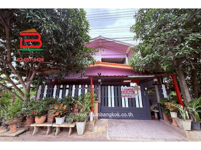 บ้านเดี่ยว ซอยคลองหกตะวันออก 42 เนื้อที่ 30.3 ตรว. ใกล้มหาลัยราชมงคลธัญบุรี ตำบลคลองหก อำเภอคลองหลวง จังหวัดปทุมธานี