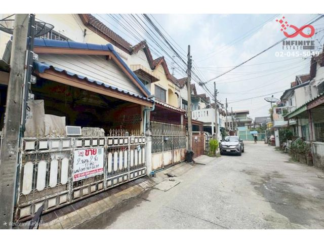 ขายทาวน์เฮ้าส์ 2 ชั้น 16 ตรว. ซ.สะพานขวา ประชาราษฎร์สาย1 ใกล้ MRT บางโพ