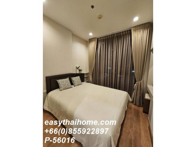 P-56016 ให้เช่า Q House Sukhumvit 79 (คิว เฮ้าส์ สุขุมวิท 79) | 2 ห้องนอน 1 ห้องน้ำ | วิวเมือง | เฟอร์นิเจอร์ครบ