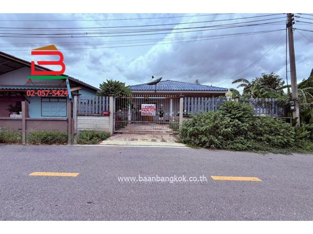 บ้านเดี่ยว ซอยคลองหกตะวันออก 68 เนื้อที่ 63 ตรว. ใกล้มหาลัยราชมงคลธัญบุรี ถนนรังสิต-นครนายก คลองหก คลองหลวง ปทุมธานี