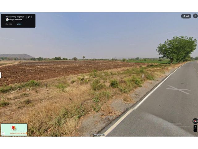 ที่ดินเปล่าเนื้อที่44-1-21ไร่ หน้ากว้าง400เมตร ติดถนนเส้นอุทธยานพระพุทธบาทหินดาด