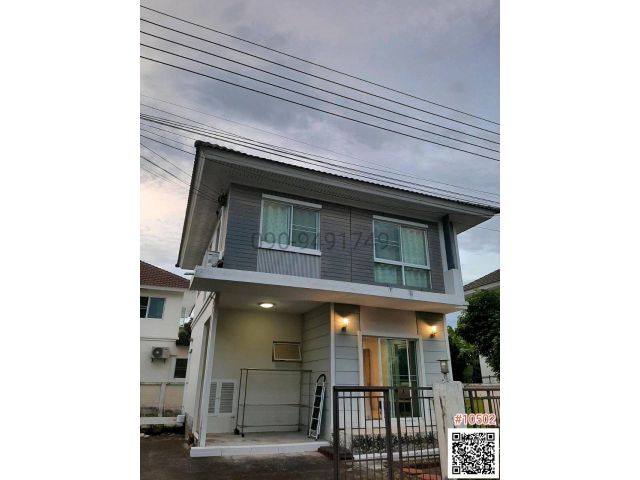 เช่า บ้านเดี่ยว 2 ชั้น บ้านเดี่ยว เพอร์เฟค พาร์ค สุวรรณภูมิ-ร่มเกล้า พร้อมเข้าอยู่