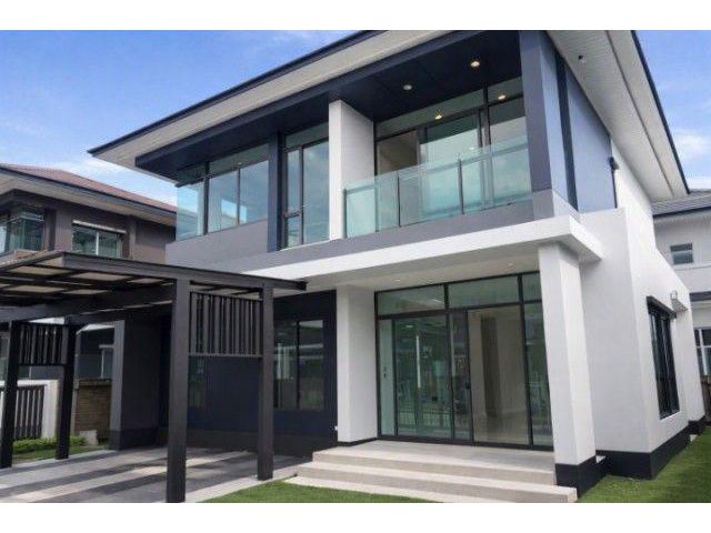 คอลเลจ กรุงเทพฯ 560ม. 3 น้ำ 80 ตร.ว. 290 ตร.ม.มาร์เก็ตเพลส กรุงเทพกรีฑา 620ม. บ้านเดี่ยวใหม่หรู 2 ชั้น ให้เช่า 4 นอน เศร