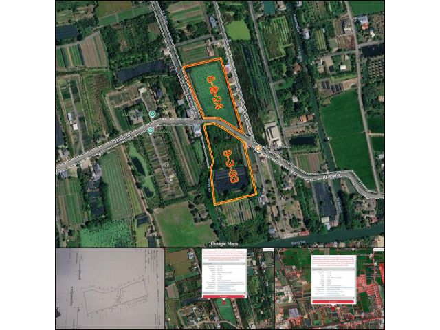 ขายที่ดิน18ไร่ ห่าง Central Westgate / IKEA บางใหญ่ เพียง 4-5 กม.