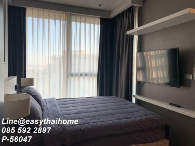 P-56047 The Lumpini 24 คอนโดชั้น 5 (ให้เช่าห้องสวย) ใกล้ BTS พร้อมพงษ์ Line ID: @easythaihome 085-592-2897
