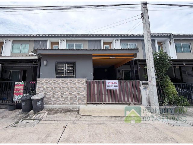 ขาย บ้าน พฤกษา พระราม 2 พันท้ายนรสิงห์ บ้านทาวน์โฮม 2 ชั้น แบบ 3 ห้องนอน 19 ตรว 115 ตรม รีโนเวทใหม่ ใกล้ แสมดำ