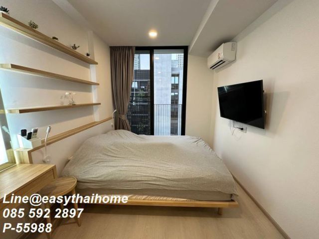 P-55988 Noble Ambience Sukhumvit 42 คอนโดชั้น 7 (แต่งสวยสไตล์มินิมอล) ใกล้ BTS เอกมัย Line ID: @easythaihome