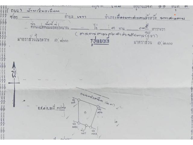 ขายบ้าน พร้อมที่ดิน 3 งาน ด้านหน้าติดถนน สารคาม-ร้อยเอ็ด