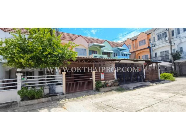 ทาวน์เฮ้าส์ หมู่บ้านจันทิมาธานี บางรักพัฒนา ติดถนนกาญจนาภิเษก