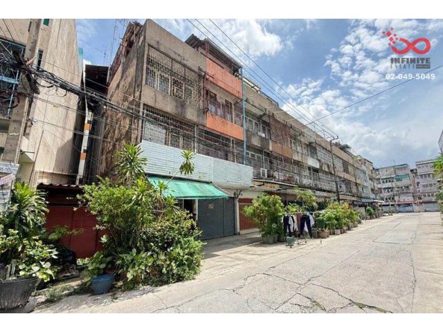 ขายอาคารพาณิชย์ 3.5 ชั้น จรัญสนิทวงศ์ 68 บางพลัด ใกล้ MRT สิรินธร