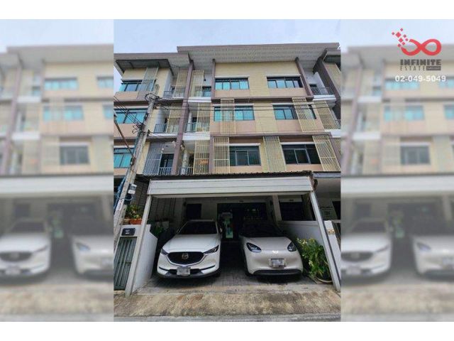 ขายทาวน์เฮาส์ 4 ชั้น 23 ตร.ว. อัพทาวน์ สาธุประดิษฐ์ ซอยจันทน์ 43 บางคอแหลม
