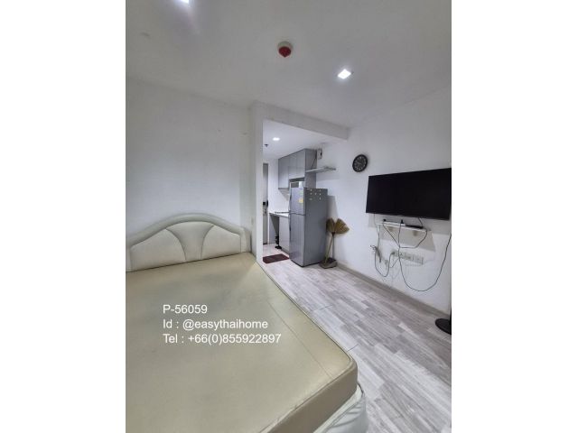 P-56059 ให้เช่า Ideo Mobi Sathorn (ไอดีโอ โมบิ สาทร) | Studio | วิวเมือง | เฟอร์นิเจอร์ครบ | ชั้นสูง | ใกล้ BTS