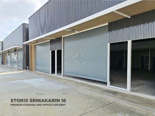 ให้เช่าโกดังสินค้า พร้อมออฟฟิศในตัว ศรีนครินทร์ 16 ทำเลใจกลางเมือง (N.1673)
