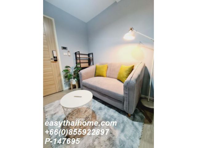 P-147695 ให้เช่า Pause Condominium Sukhumvit 107 (พอส สุขุมวิท 107) | 1 ห้องนอน 1 ห้องน้ำ | วิวเมือง | เฟอร์นิเจอร์ครบ