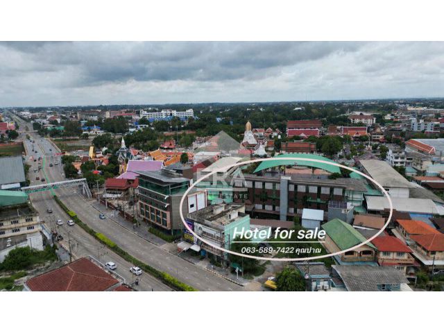 ขายโรงแรม ใจกลางเมืองพิษณุโลก ขนาด 45 ห้องพัก พร้อมดำเนินกิจการต่อรับรายได้ทันที