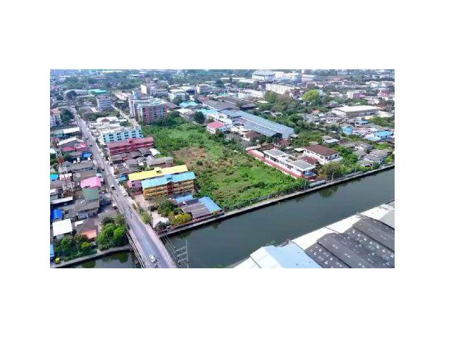ขายที่ดิน 8 ไร่ ติดคลองประเวศบุรีรมย์ ซ.สุขุมวิท77 แขวงประเวศ เขตประเวศ กรุงเทพฯ