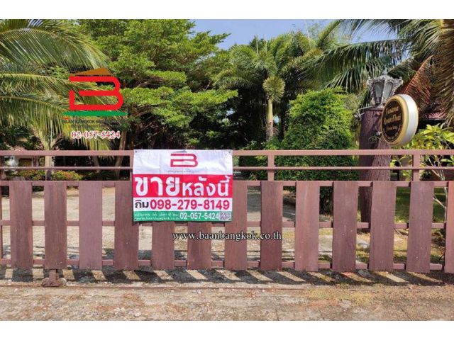 บ้านเดี่ยวพร้อมกิจการรังนก ติดถนนชายหาดทับสะแก เนื้อที่ 740 ตรว. ถนนเลียบทะเลทับสะแก อ.ทับสะแก จ.ประจวบคีรีขันธ์