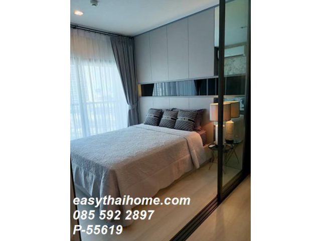 P-55619 #พระโขนง คอนโดให้เช่า Life Sukhumvit 48 ชั้น 12A (42 ตร.ม. 2 นอน 1 น้ำ) ตกแต่งหรูหรา เฟอร์ครบพร้อมอยู่ ใกล้ BTS