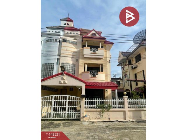 ขายทาวน์โฮม 4 ชั้นหลังมุม หมู่บ้านโฮมอเวนิว สุขุมวิท 101/1 (Home Avenue) ทำเลดี