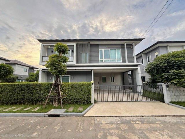 ขาย️ บ้านเดี่ยว Centro Bangna Wongwean หมู่บ้าน เซนโทร บางนา-วงแหวน (บ้านหลังริม)