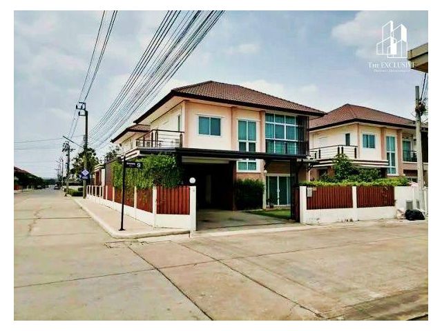 Listing No. 82560 ขายบ้านเดี่ยวหลังมุม หมู่บ้านจิรกานต์ 2 ไทรน้อย-นนทบุรี 50.5 ตร.ว. ต่อเติมครบ มีห้องข้างบ้าน ติด รพ.ไท