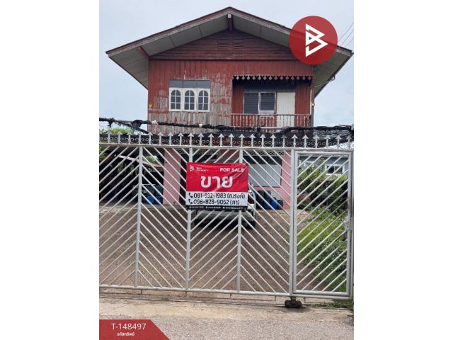ขายบ้านเดี่ยว เนื้อที่ 122 ตารางวา ต.บ้านปรก เมืองสมุทรสงคราม ทำเลดีติดถนน