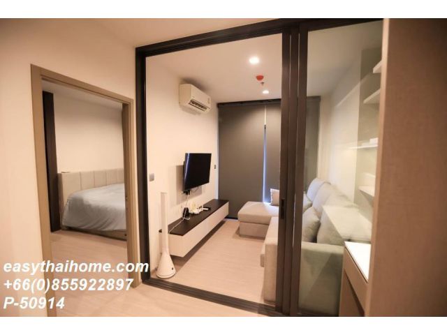 P-50914 ให้เช่า Life Asoke Hype (ไลฟ์ อโศก ไฮป์) | 1 ห้องนอน 1 ห้องน้ำ | วิวเมือง | เฟอร์นิเจอร์ครบ | ชั้น 9 | ใกล้ MRT