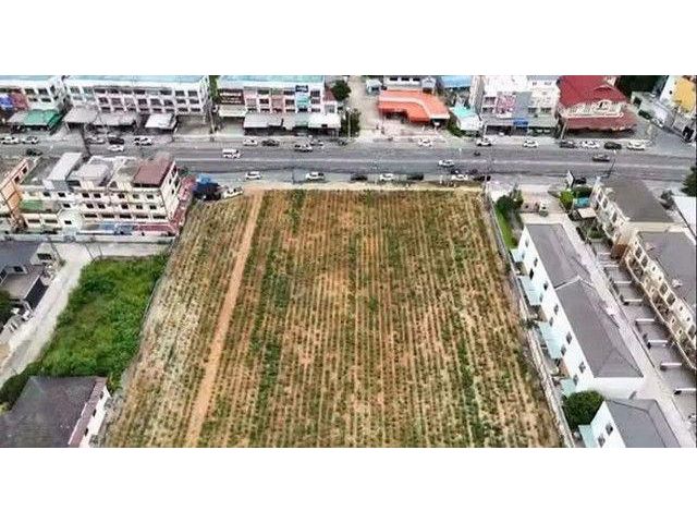 ขายที่ดิน ทำเลทอง 7-2-77 ไร่ ผังเมืองสีส้ม ใจกลางศรีราชา ชลบุรี